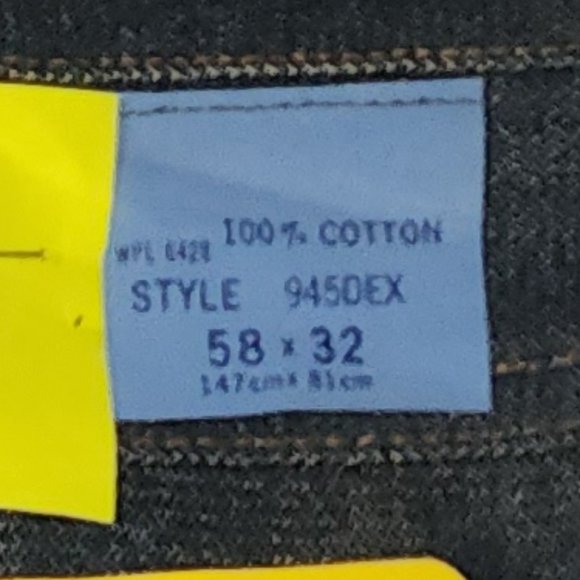 Wrangler Regular Fit Boot Jean 58 x 32 - Picture 3 of 3